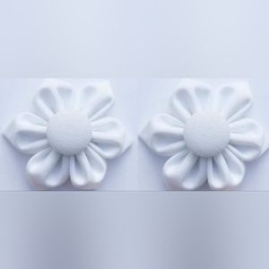 Girl Flower Pigtail Bows